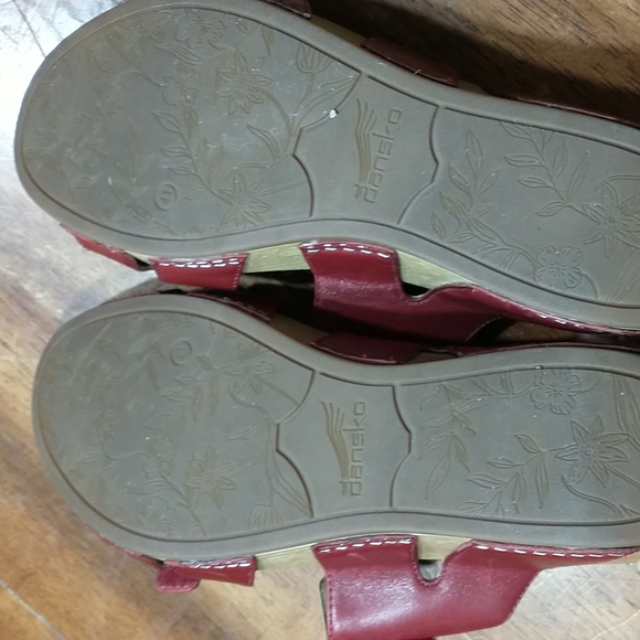 Dansko Leeann Red size 41 - Picture 4 of 6